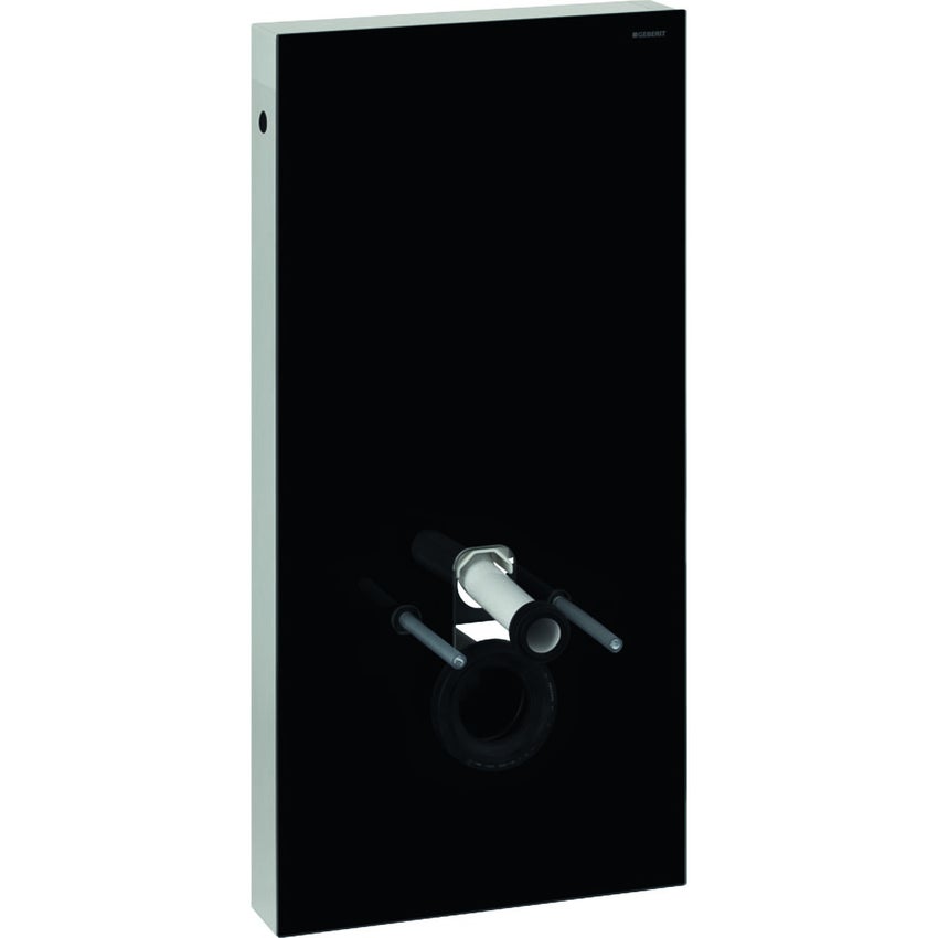 Immagine di Geberit MONOLITH modulo sanitario per WC sospeso H.101 cm, colore nero finitura vetro lucido 131.027.SJ.5