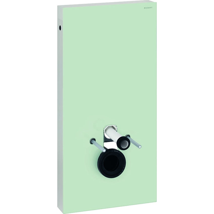 Immagine di Geberit MONOLITH modulo sanitario per WC sospeso H.101 cm, colore menta finitura vetro lucido 131.027.SL.5