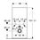 Immagine di Geberit MONOLITH modulo sanitario per WC sospeso H.101 cm, colore terra d'ombra finitura vetro lucido 131.027.SQ.5
