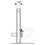 Immagine di Geberit MONOLITH modulo sanitario per WC sospeso H.101 cm, colore sabbia finitura vetro lucido 131.027.TG.5