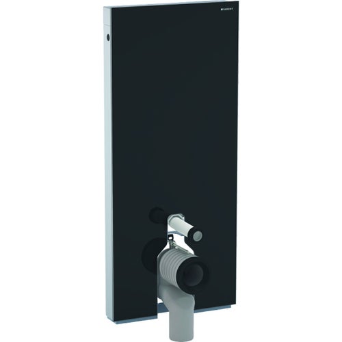 Immagine di Geberit MONOLITH modulo sanitario per WC a pavimento H.114 cm, colore nero finitura vetro lucido 131.033.SJ.5