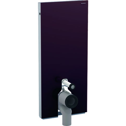 Immagine di Geberit MONOLITH modulo sanitario per WC a pavimento H.114 cm, colore terra d'ombra finitura vetro lucido 131.033.SQ.5