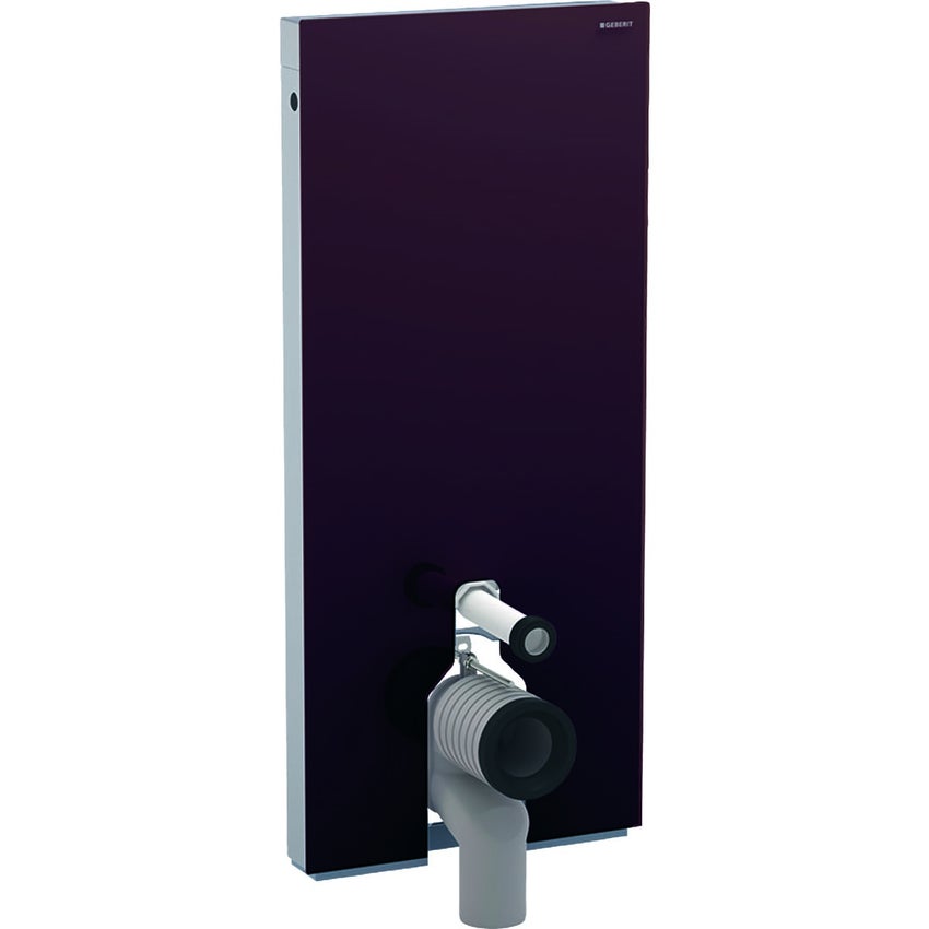 Immagine di Geberit MONOLITH modulo sanitario per WC a pavimento H.114 cm, colore terra d'ombra finitura vetro lucido 131.033.SQ.5