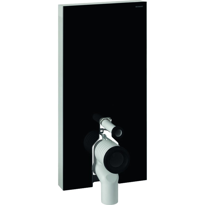 Immagine di Geberit MONOLITH PLUS modulo sanitario per WC a pavimento 101 cm, colore vetro nero 131.202.SJ.5