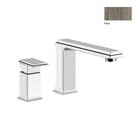 Immagine di Gessi Eleganza Gruppo bordo vasca due fori Finox con bocca di erogazione SENZA scarico 46047#149