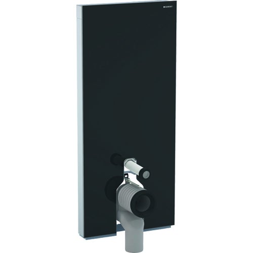 Immagine di Geberit MONOLITH PLUS modulo sanitario per WC a pavimento 114 cm, colore vetro nero 131.233.SJ.5