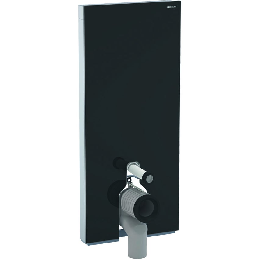Immagine di Geberit MONOLITH PLUS modulo sanitario per WC a pavimento 114 cm, colore vetro nero 131.233.SJ.5
