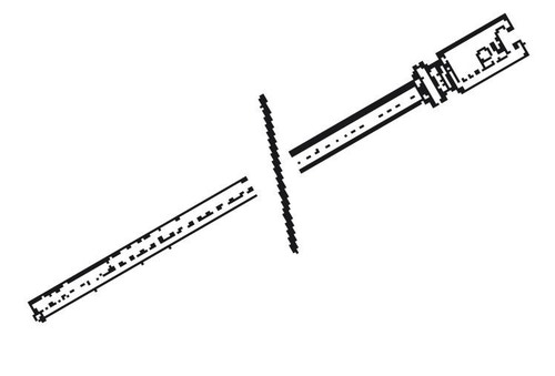 Immagine di Ridgid Asta rigida 3' (0,9 m), include: accoppiatori maschio R-1 e femmina R-2 60355