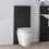Immagine di Geberit MONOLITH modulo sanitario per WC a pavimento H.114 cm, colore nero finitura vetro lucido 131.033.SJ.5