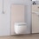 Immagine di Geberit MONOLITH modulo sanitario per WC sospeso H.114 cm, colore sabbia finitura vetro lucido 131.031.TG.5