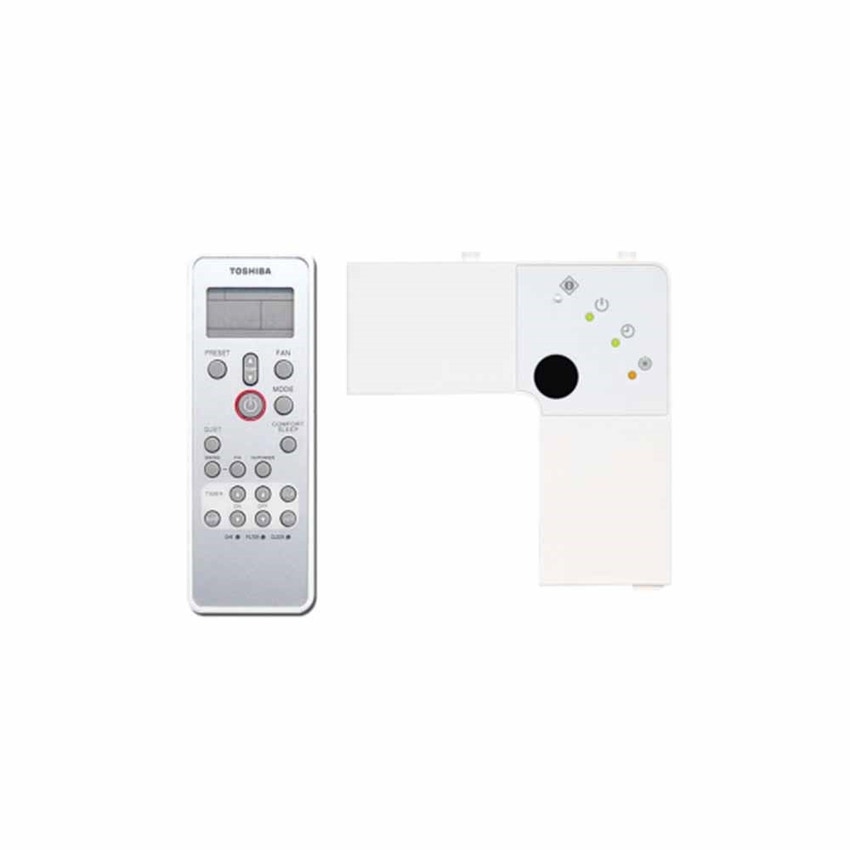 Immagine di Toshiba Kit comando + ricevitore infrarossi per climatizzatore a Cassetta Standard (commerciale) RBC-AX32U(W)-E