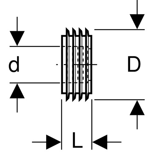 Immagine di Geberit morsetto per allacciamento per cannotto 119.668.00.1