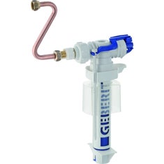 Immagine di Geberit rubinetto a galleggiante tipo 383 con allacciamento idrico laterale 3/8" codolo in ottone 240.784.00.5