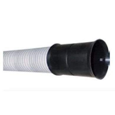 Immagine di Irsap Manicotto per giunzione condotto flessibile circolare diametro interno 75 mm , diametro esterno 80 mm, in polipropilene nero VMITUCO0004