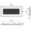 Immagine di Irsap IR-GRAC4, griglia di immissione ed estrazione in acciaio, dimensioni foro 250 mm x100 mm, portata massima mc/h 60, RAL9003 VMITUCO0108
