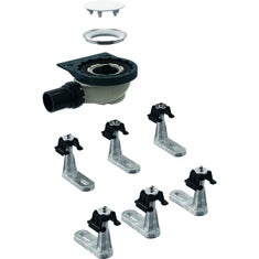 Immagine di Geberit sifone doccia con 6 piedini, per superficie doccia, altezza della chiusura idraulica 50 mm 154.013.00.1