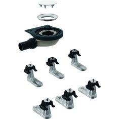 Immagine di Geberit sifone doccia con 6 piedini, per superficie doccia, altezza della chiusura idraulica 30 mm 154.021.00.1
