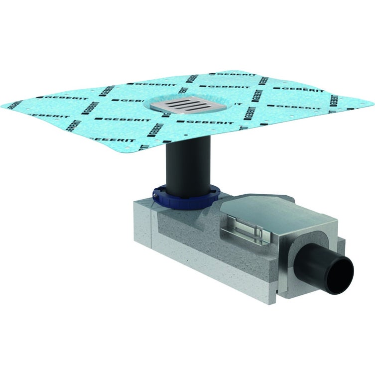 Scarico Doccia A Pavimento Con Sifone E Griglia.Geberit 154 050 00 1 Sifone Per Doccia A Pavimento Per Altezza Del Massetto A Filo Dell Imbuto Di Scarico 90 220 Mm Prezzi E Offerte Su Tavolla Com