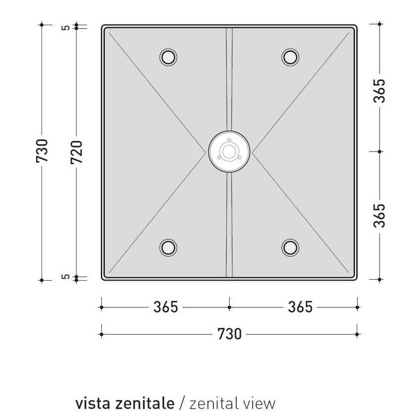 Immagine di Flaminia TATAMI contenitore in polistirene ad alta densità per 2 moduli 5000B2