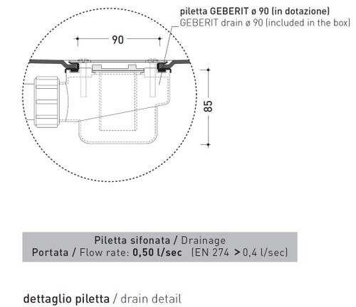 Immagine di Flaminia TATAMI contenitore in polistirene ad alta densità per 2 moduli 5000B2