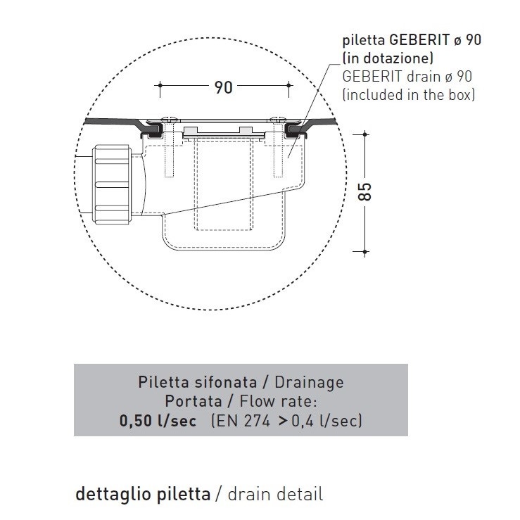 Immagine di Flaminia TATAMI contenitore in polistirene ad alta densità per 4 moduli 5000B4