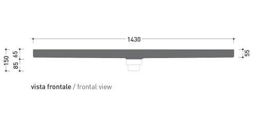 Immagine di Flaminia TATAMI contenitore in polistirene ad alta densità per 4 moduli 5000B4