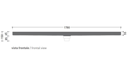 Immagine di Flaminia TATAMI contenitore in polistirene ad alta densità per 5 moduli 5000B5