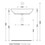 Immagine di Flaminia NUDASLIM lavabo 61 cm da appoggio o sospeso, senza troppopieno, colore bianco finitura lucido ND60L