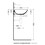 Immagine di Flaminia NUDASLIM lavabo 61 cm da appoggio o sospeso, senza troppopieno, colore bianco finitura lucido ND60L