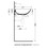 Immagine di Flaminia NUDASLIM lavabo 76 cm da appoggio o sospeso, senza troppopieno, colore bianco finitura lucido ND75L