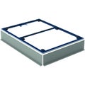 Immagine di Geberit telaio d'installazione per superficie doccia 140x80 cm, per 6 piedi di supporto 154.466.00.1