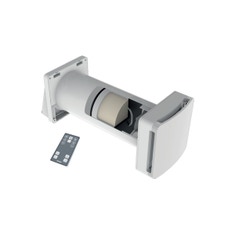 Immagine di Irsap IR-PULSE a 60, recuperatore puntiforme, diametro condotto 160 mm, in ABS, bianco VMIREP060TC0001