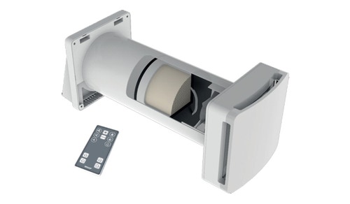 Immagine di Irsap IR-PULSE a 60, recuperatore puntiforme, diametro condotto 160 mm, in ABS, bianco VMIREP060TC0001