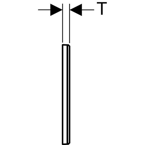 Immagine di Geberit OMEGA placca di copertura, finitura personalizzabile 115.082.00.1