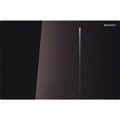 Immagine di Geberit SIGMA70 placca di comando per risciacquo a due quantità e per cassetta di risciacquo da incasso sigma 8 cm, colore terra d'ombra 115.625.SQ.1