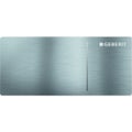 Immagine di Geberit comando a distanza tipo 70 per risciacquo a due quantità e per cassetta di risciacquo da incasso sigma 12 cm finitura acciaio inox spazzolato 115.630.FW.1
