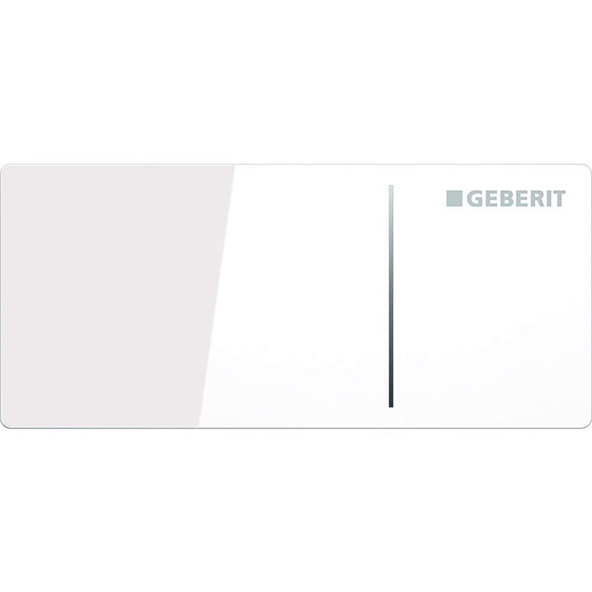 Immagine di Geberit comando a distanza tipo 70 per risciacquo a due quantità per cassetta di risciacquo da incasso sigma 8 cm colore bianco 115.635.SI.1