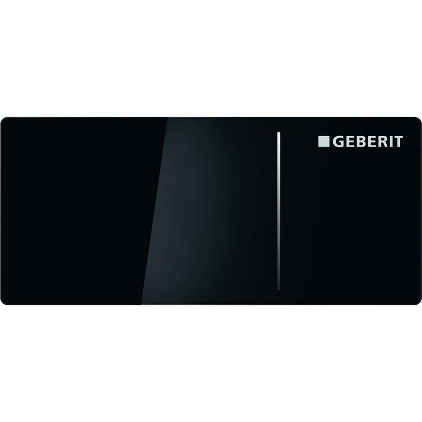 Immagine di Geberit comando a distanza tipo 70 per risciacquo a due quantità per cassetta di risciacquo da incasso sigma 8 cm colore nero 115.635.SJ.1
