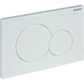 Immagine di Geberit SIGMA01 placca di comando per risciacquo a due quantità, colore bianco 115.770.11.5