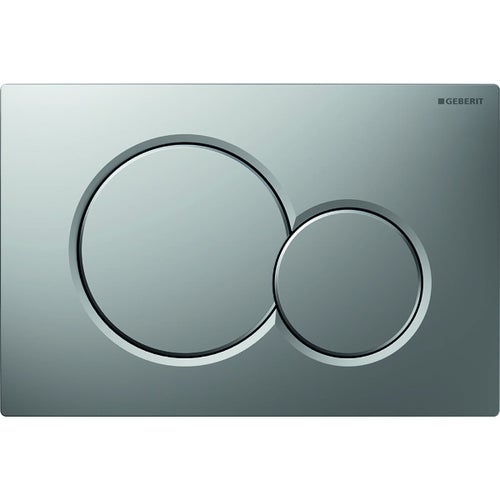 Immagine di Geberit SIGMA01  placca di comando per risciacquo a due quantità, finitura cromo satinato 115.770.46.5
