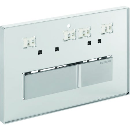 Immagine di Geberit SIGMA50 placca di comando per risciacquo a due quantità, finitura personalizzabile 115.788.00.1