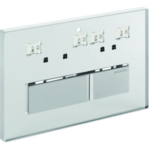 Immagine di Geberit SIGMA50 placca di comando per risciacquo a due quantità, finitura personalizzabile 115.788.00.1