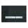 Geberit SIGMA50 placca di comando per risciacquo a due quantità, piastra base e tasti finitura cromo, placca di copertura colore nero 115.788.DW.2