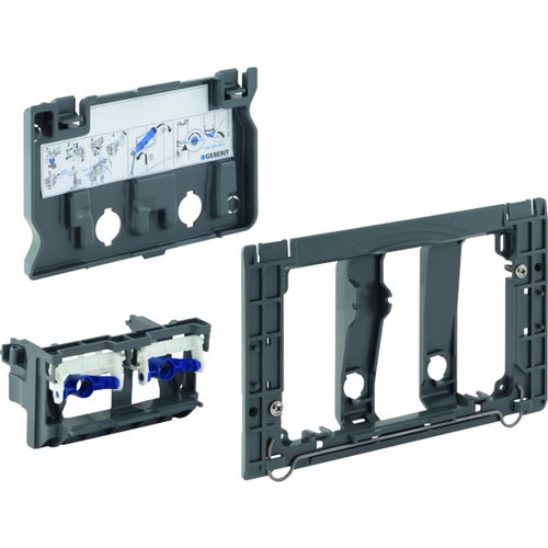 Immagine di Geberit kit di adattamento per il montaggio di placche di comando della serie sigma su cassette di risciacquo da incasso unica 242.351.00.1