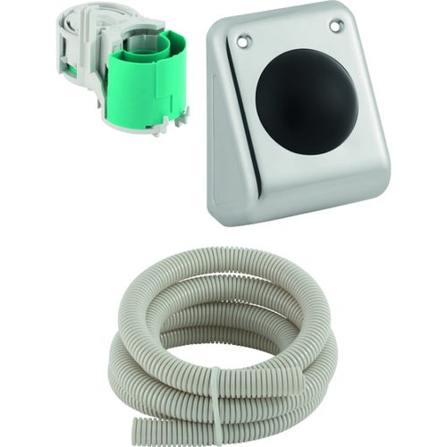 Immagine di Geberit comando per wc con azionamento pneumatico del risciacquo, risciacquo ad una quantità, pulsante a pedale per parete 115.918.00.1