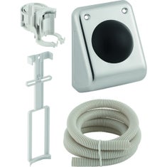 Immagine di Geberit comando per wc con azionamento pneumatico del risciacquo, risciacquo ad una quantità, pulsante a pedale per parete 115.993.00.1