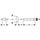 Geberit kit cannotto con rosone, finitura cromo 118.221.21.1