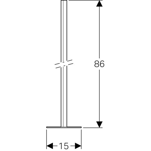 Immagine di Geberit COMBIFIX kit di montanti con piastra di base 457.872.26.1