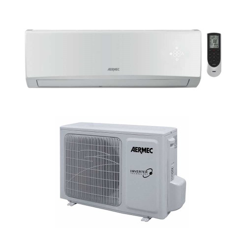 Immagine di Aermec SLG R32 Climatizzatore a parete monosplit inverter | unità esterna 3.2 kW unità interna 12000 BTU SLG350+SLG350W