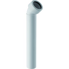 Immagine di Geberit curva tecnica 45° con terminale a premistoppa colore bianco 152.222.11.1